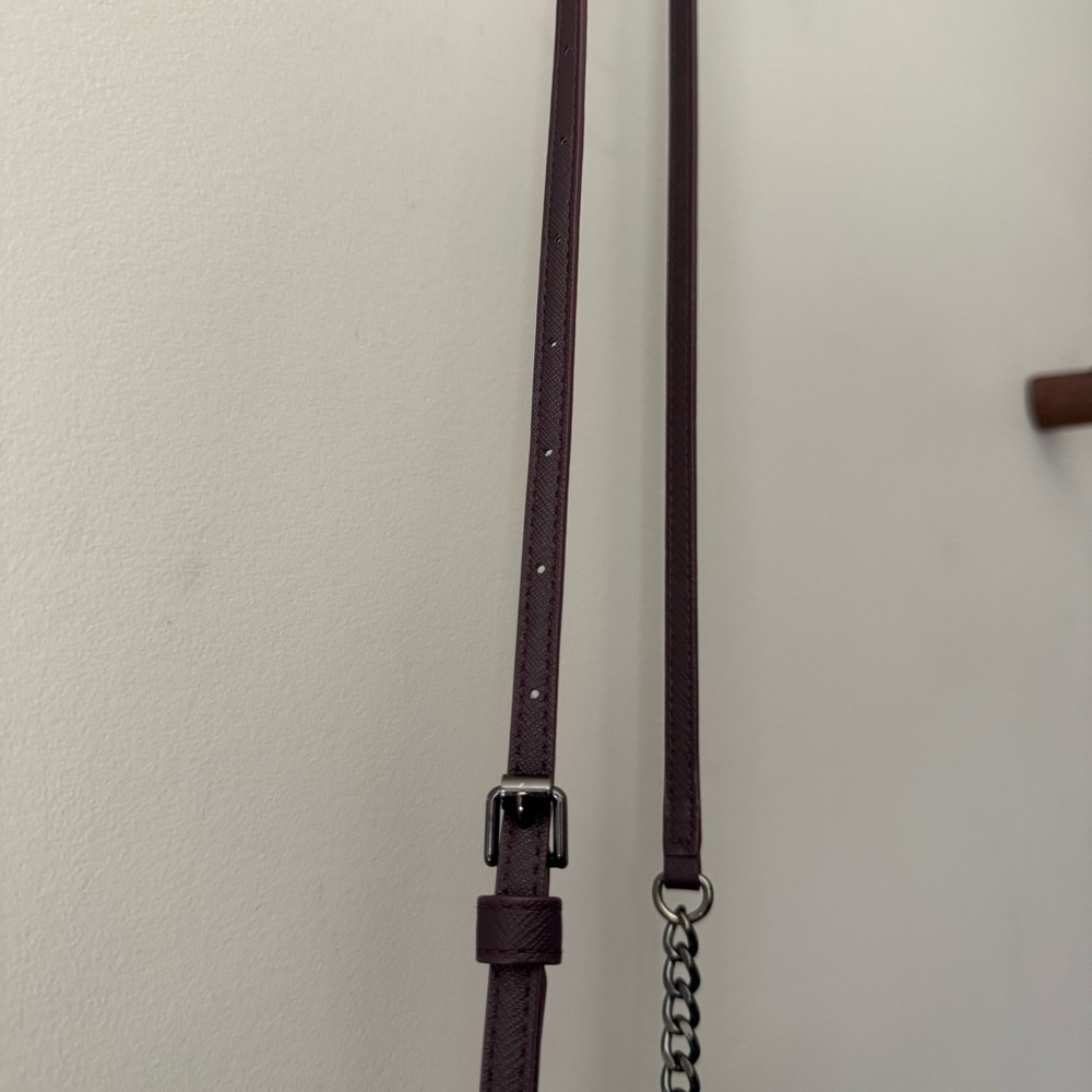 REBECCA MINKOFF CLEO WALLET ON A CHAIN CONVERTIBLE CROSSBODY CLUTCH PURSE - Picture 13 of 13